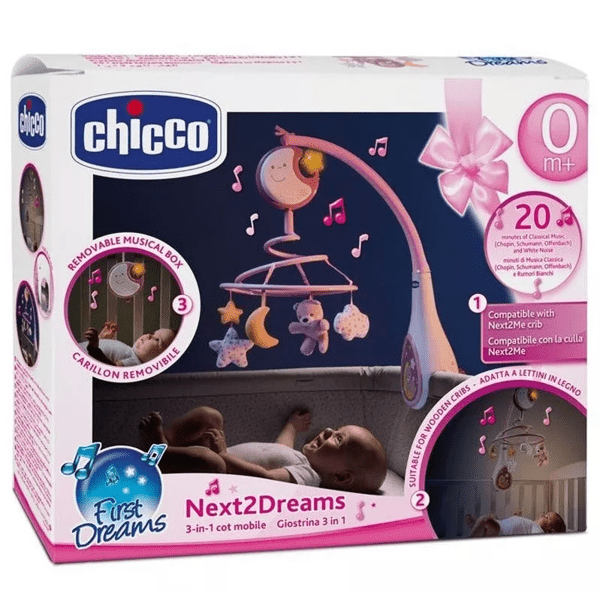 Next2Dreams Chicco Pink Carousel
