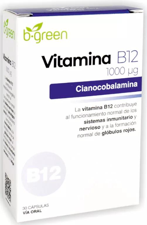 b-green Vitamina B12 30 Cápsulas
