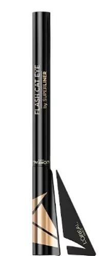 L'Oréal Paris Superliner Flash Cat Eye Eyeliner Líquido Negro 3.5 ml