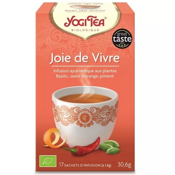 Alegría de Yogi Tea de 17 bolsas de vida