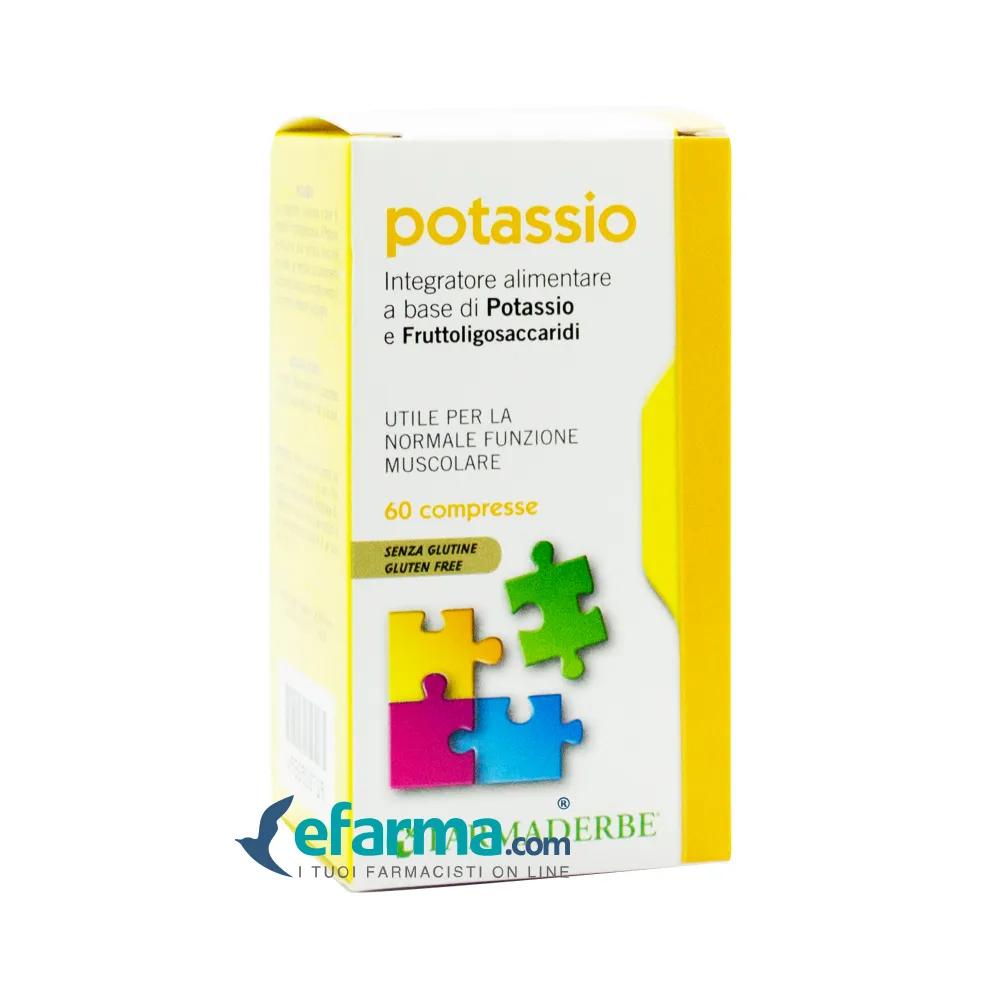 Farmaderbe Potassio Integratore Potassio Minerale 60 Compresse