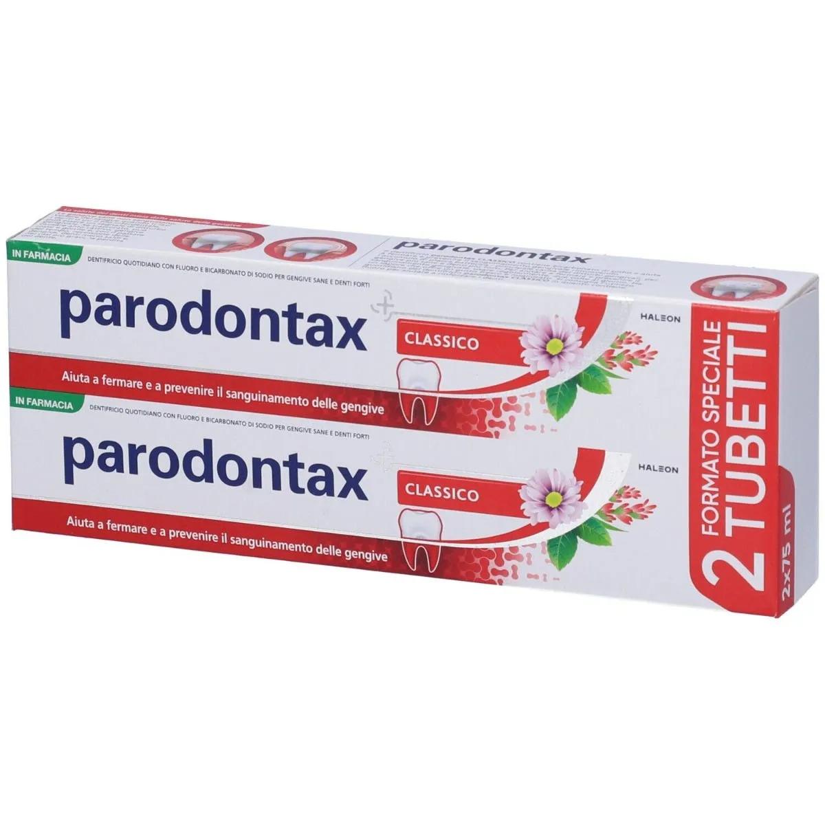 Parodontax Classico Dentifricio Promo Bipacco 2x75 ml