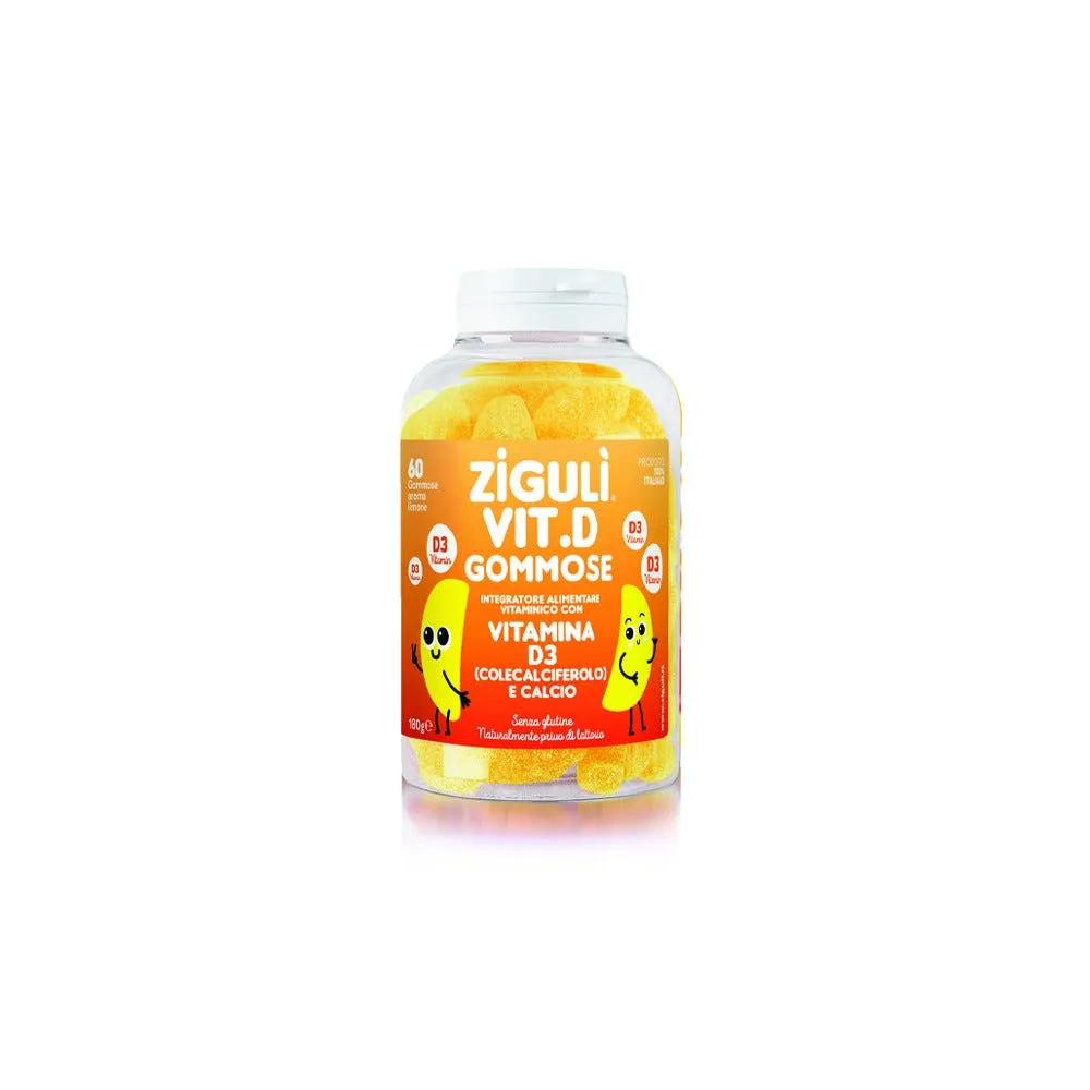 Zigulì Vit.D Integratore Vitamina D3 60 Gommose