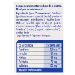 Superdiet Biosereine Nuit Bio 80 comprimés