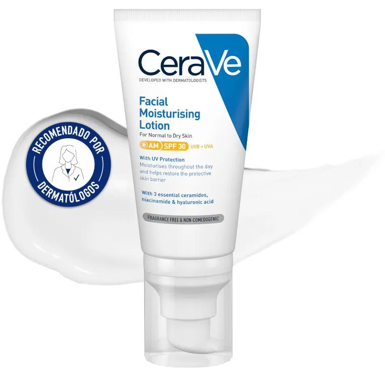 Imagen de CeraVe Loción Hidratante de Rostro SPF30 52 ml
