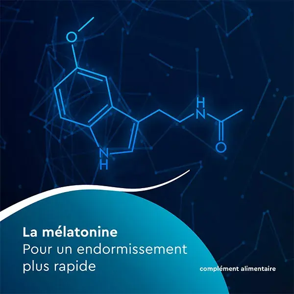 Euphytose Nuit Sommeil Mélatonine 1mg et Passiflore 30 comprimés