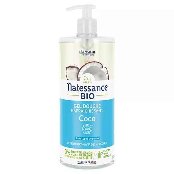 Natessence Gel de Ducha de Agua de Coco Refrescante 1L