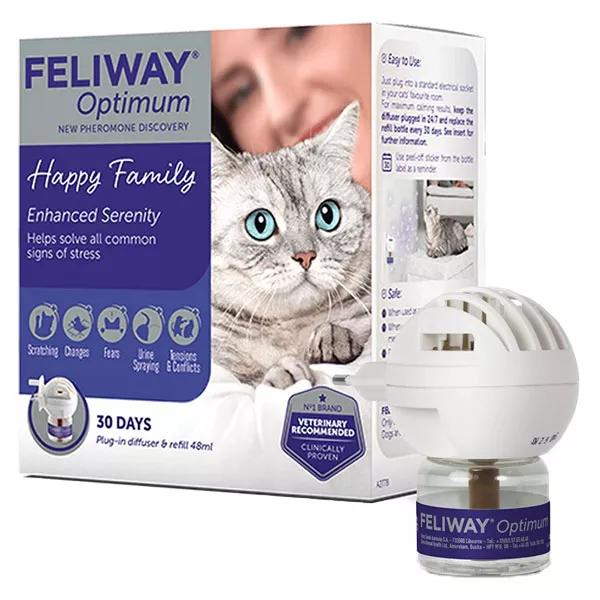 FELIWAY Optimum Complete Kit Anti-stress cat new formula 30 days