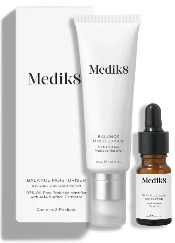 Medik8 Balance Moisturizer with Glycolic Acid Activator 50 ml