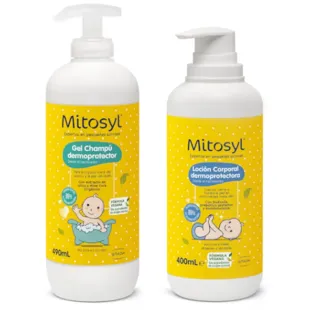 Mitosyl Dermoprotective Shampoo Gel 490 ml + Dermoprotective Body Lotion 400 ml