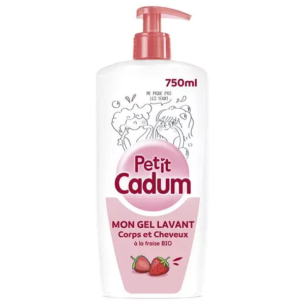 Cadum Children's Shower Gel Strawberry 750ml