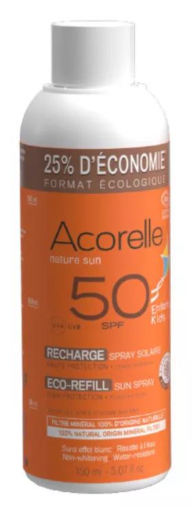Acorelle Recarga Spray Solar Niños SPF50 150 ml