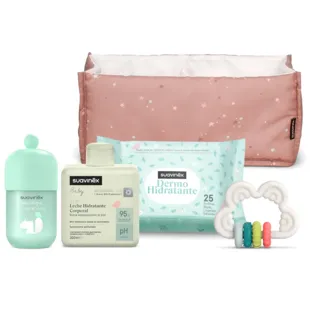 Suavinex Dreams Pink Organizer Basket 4 Products