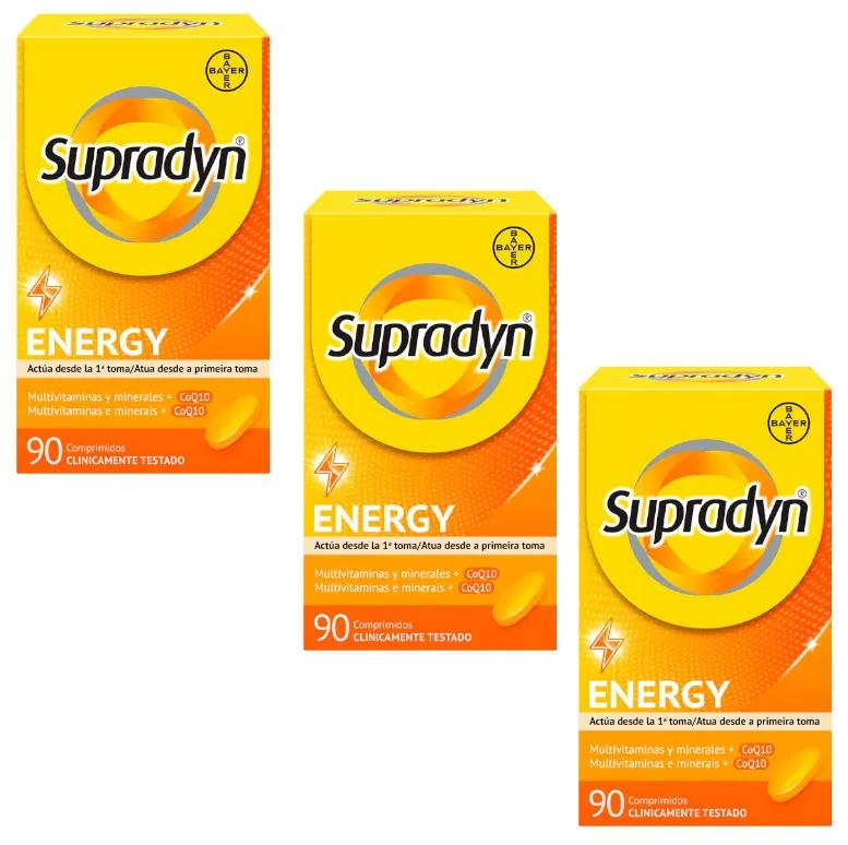 Supradyn Energy Vitamins, Minerals and Energy 3x90 Tablets