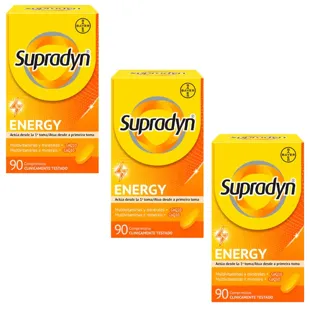 Supradyn Energy Vitamins, Minerals and Energy 3x90 Tablets SAVING FORMAT