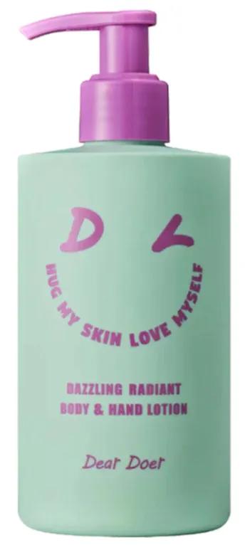 Dear Doer Lotion pour le corps et les mains éblouissante et radieuse 300 ml