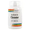 Solaray Picolinate de Chrome 25mcg 100 comprimés