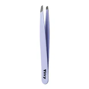 Vitry Pinzetta Pocket Punta Obliqua Inox Malva