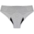 MyAlma Organic Cotton and Bamboo Menstrual Panty S Gray