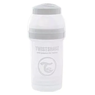 Twistshake Biberon Anti-Colica Bianco +0m 180ml