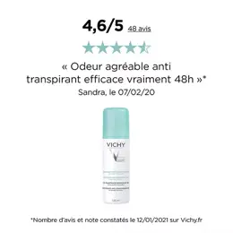 Vichy Déodorant Anti-Transpirant 48h Spray 125ml