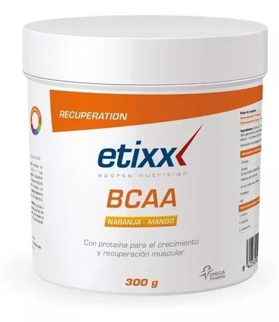 Etixx BCAA Recuperador Muscular Laranja e Manga 300 gr