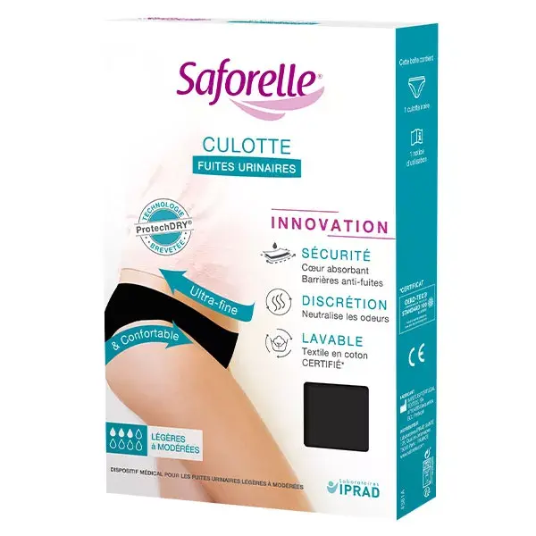 Saforelle Protection Panties for Urinary Leakage Size 40