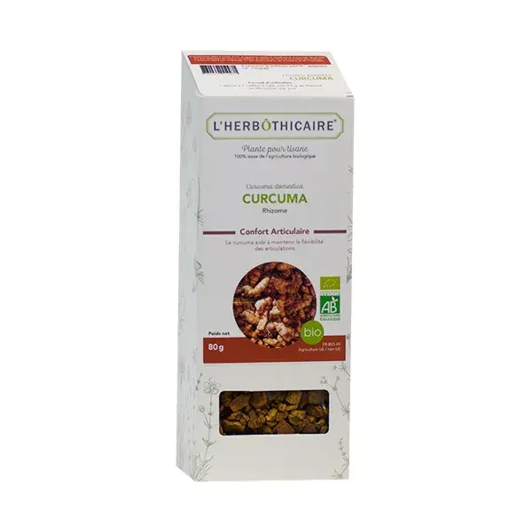 L' Herbothicaire Tumeric Herbal Tea 80g