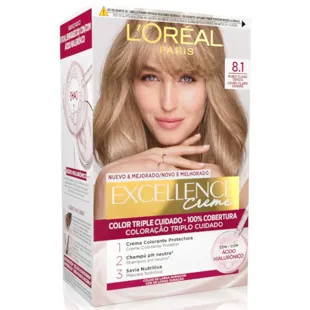L'Oréal Excellence Creme Dye Tone 8.1 Light Ash Blonde