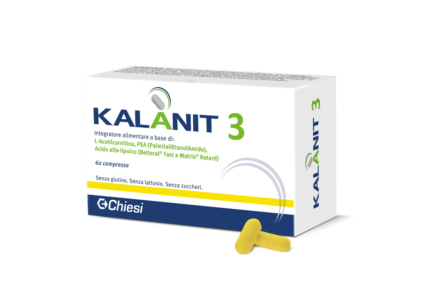 Kalanit 3 Integratore Per Il Sistema Nervoso e Affaticamento 60 Compresse