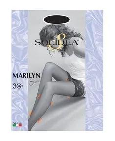 Solidea Marilyn Sheer 30 DEN Calza Autoreggente Compressiva Colore Sabbia Taglia 4