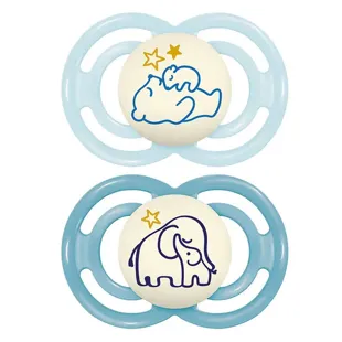 Ciucci in silicone MAM Perfect Night 6+ x2