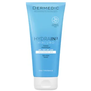 Dermedic Hydrain3 Hyaluro Creamy Cleansing Gel 200 ml