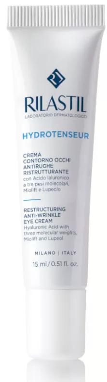 Rilastil Hydrotenseur Crème Contour des Yeux Restructurante et Anti-Rides 15 ml