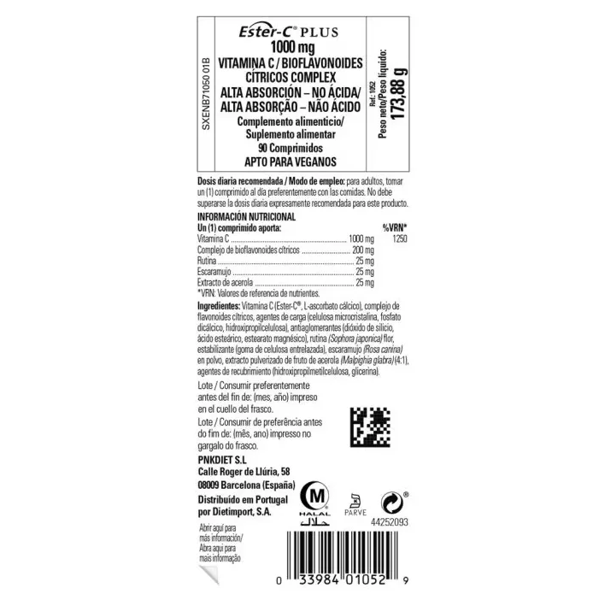 Solgar Ester-C Plus 1000 mg 90 tabletten