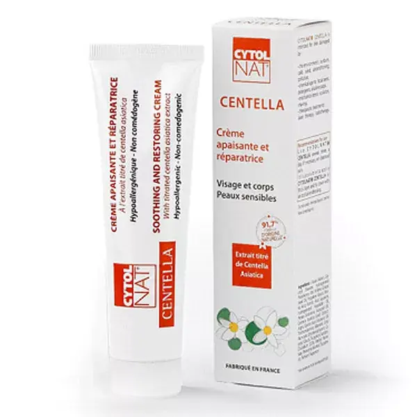 Cytolnat Centella Crème Apaisante et Réparatrice 100ml