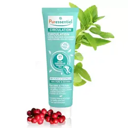 Puressentiel Circulation Crème Fraîcheur aux 17 Huiles Essentielles 100ml