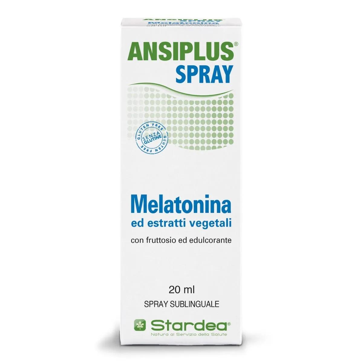 Ansiplus Spray Orale Integratore Sonno 20 ml