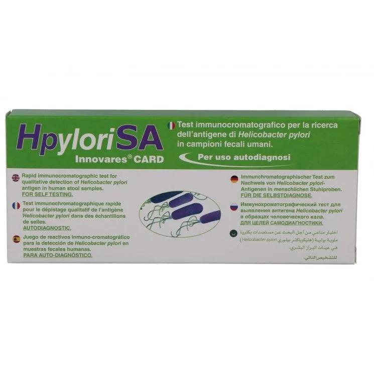 HpyloriSA Innovares Card Test Diagnosi Infezione da Helicobacter Pylori da Antigene Fecale