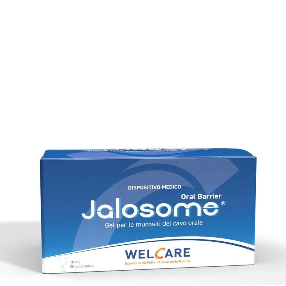 Jalosome Gel Orale per Trattamento Mucosite Orofaringea 20 bustine da 10ml