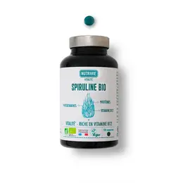 Nutrivie Spiruline Bio Fort Dosage Vitalité 200 comprimés