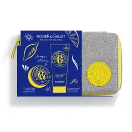 Roger & Gallet Coffret Vanity Cologne Twist Pain De Rasage 100 G Et Son Gel Après-Rasage 75 Ml