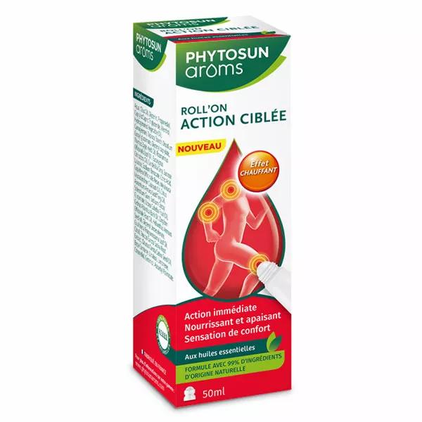 Phytosun Arôms Roll'on Acción Dirigida Con Aceites Esenciales Efecto Calor 50 ml