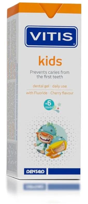 Vitis Kids Toothpaste Gel Cherry Flavour 50 ml