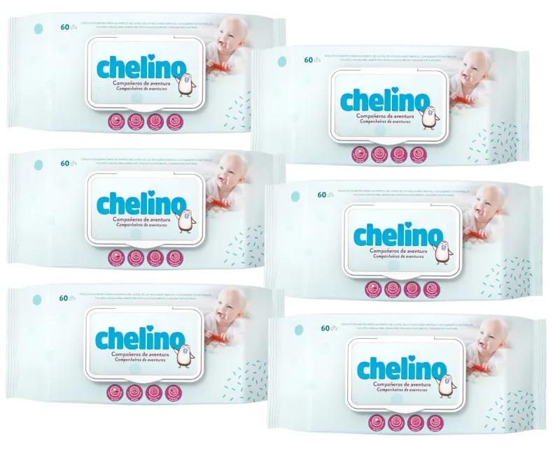 Chelino Lingettes pour enfants 6x60 unités