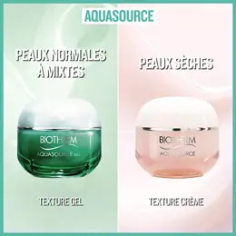 Biotherm Aquasource Gel Hydratant Visage Femme Peaux Normales À Mixtes 50ml