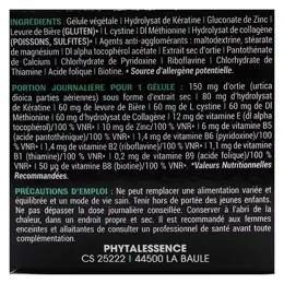 Phytalessence Cheveux et Ongles 60 gélules