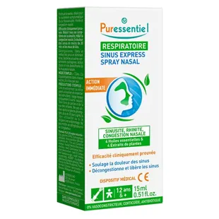 Spray nasale Puressentiel Sinus Express 15 ml