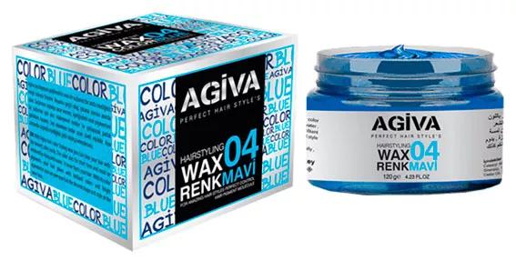 Agiva Haarpigment Wax 04 Kleur Blauw 120 gr