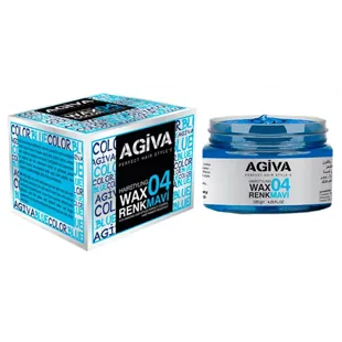 Agiva Cera Pigmentada 04 Cor Azul 120 gr